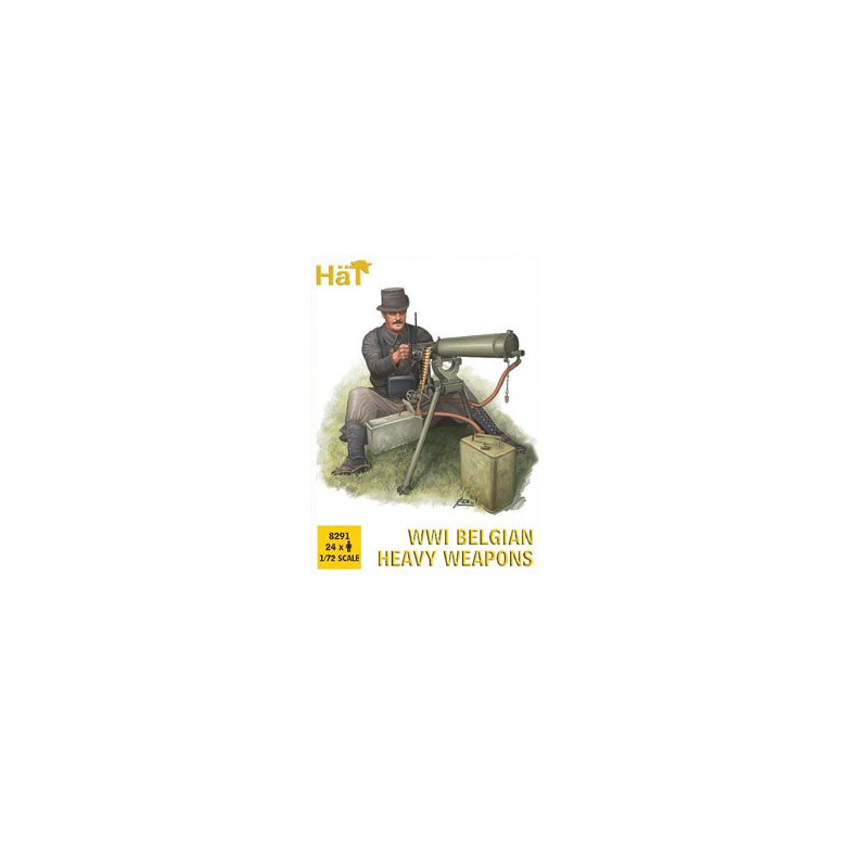 Belgian heavy weapons figurine wwi | Scientific-MHD