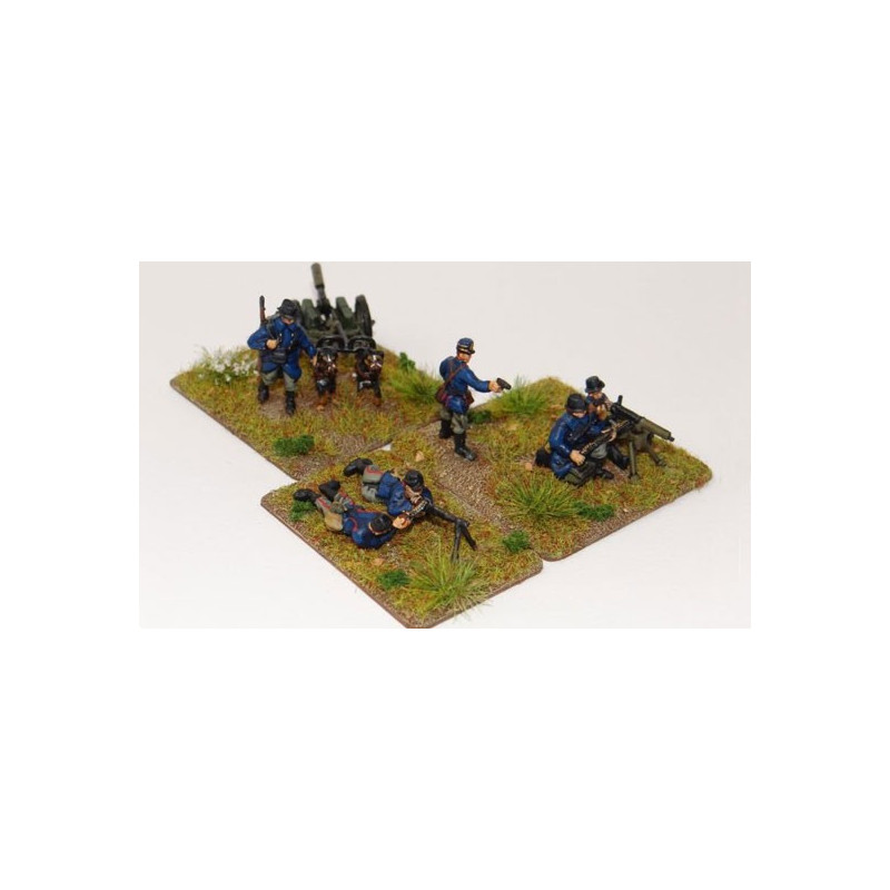 Belgian heavy weapons figurine wwi | Scientific-MHD