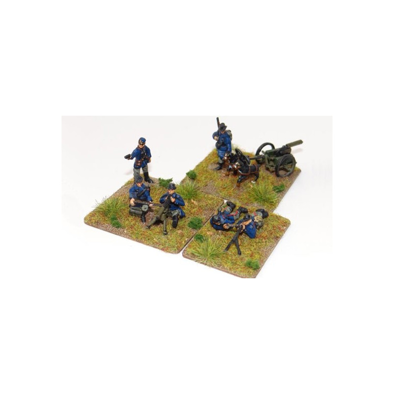 Belgian heavy weapons figurine wwi | Scientific-MHD