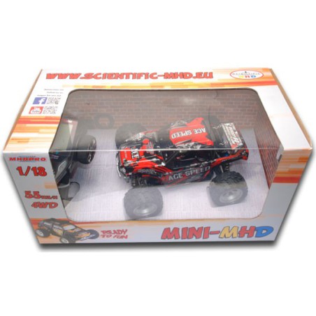 Mini MHD BUGGY RED 4WD 1/18 | Scientific-MHD Mini MHD BUGGY RED 4WD 1/18 | Scientific-MHD