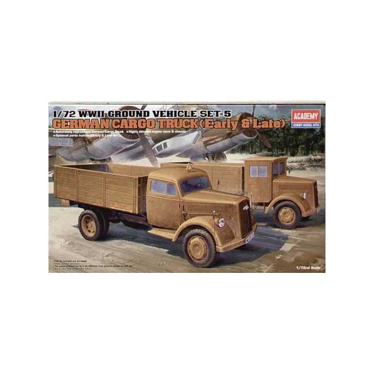 Wwii German Trucks 1/72 plastic plastic model Wwii German Trucks 1/72 plastic plastic model | Scientific-MHD