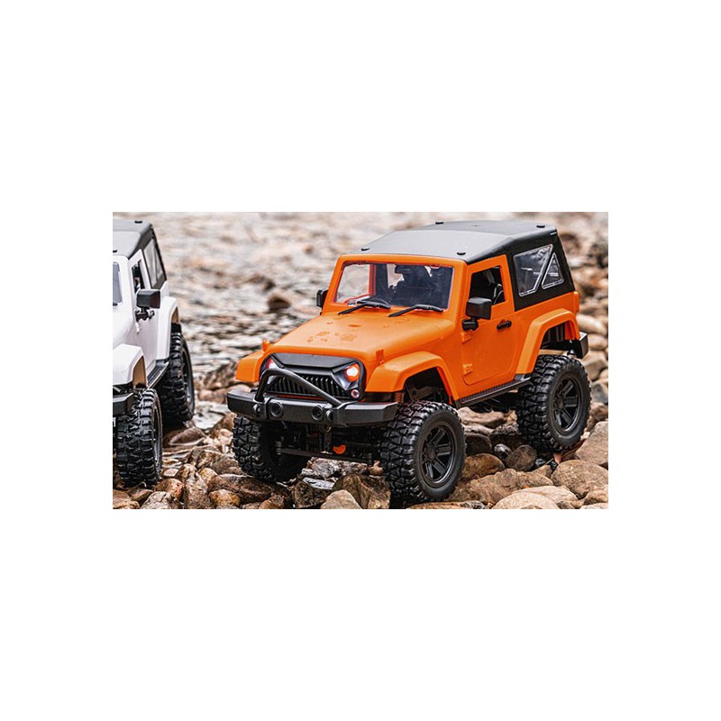 Mini Crawler 4WD Hard Top Orange minimum carriage car | Scientific-MHD