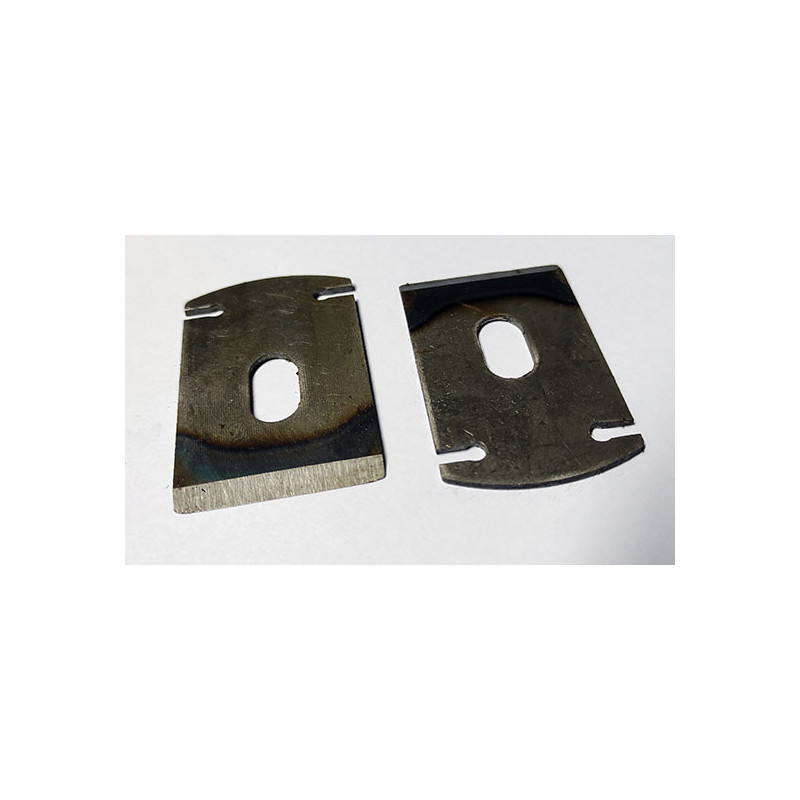 2 lames de rechange pour rabot | Scientific-MHD