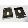 2 lames de rechange pour rabot | Scientific-MHD