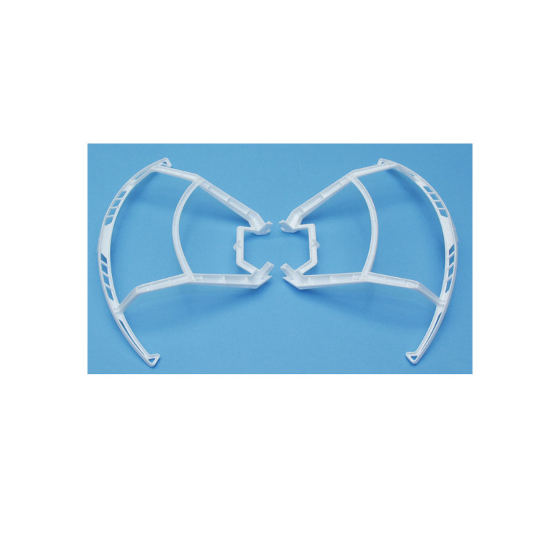Drônes room 2 white propeller protections | Scientific-MHD