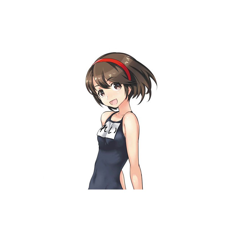 Egg Girls plastic plane model “Rei Hazumi” W/ F-2 | Scientific-MHD