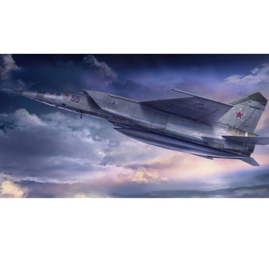 Mikoyan-25RBT Foxbat plastic plane model “Russian Air Force” Mikoyan-25RBT Foxbat plastic plane model “Russian Air Force” | Scientific-MHD