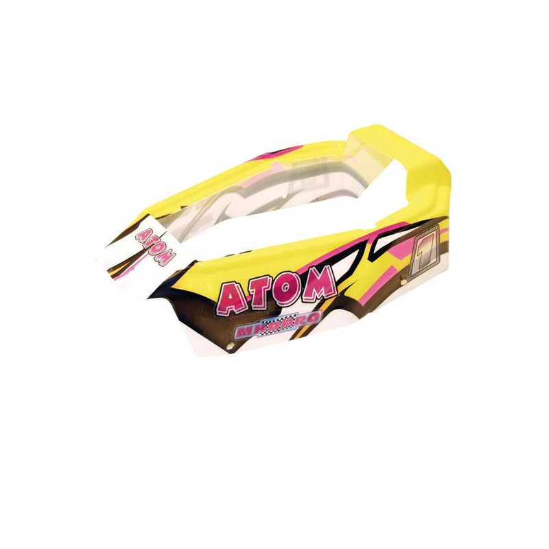 Electric car room all path 1/10 atom painted bodywork | Scientific-MHD