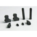 Part for thermal car all path 1/10 axis 7.2V 2pcs battery support axis | Scientific-MHD