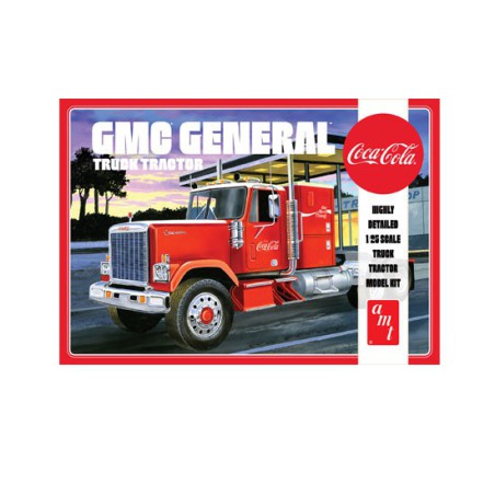 Plastic truck model 1976 GMC General Truck Tractor Coca-Cola 1/25 | Scientific-MHD Plastic truck model 1976 GMC General Truck Tractor Coca-Cola 1/25 | Scientific-MHD