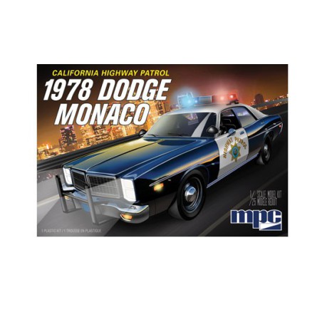 Plastic car model 1978 Dodge Monaco Chp Police Car 1/25 | Scientific-MHD Plastic car model 1978 Dodge Monaco Chp Police Car 1/25 | Scientific-MHD