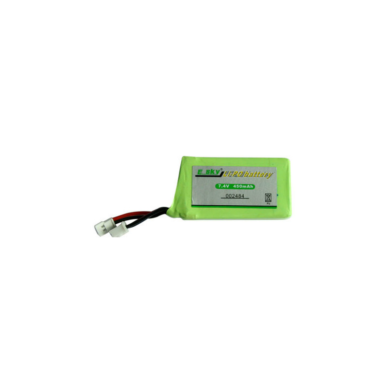 Part for electric helicopter Lipo battery 7.4 volts 450 mA | Scientific-MHD