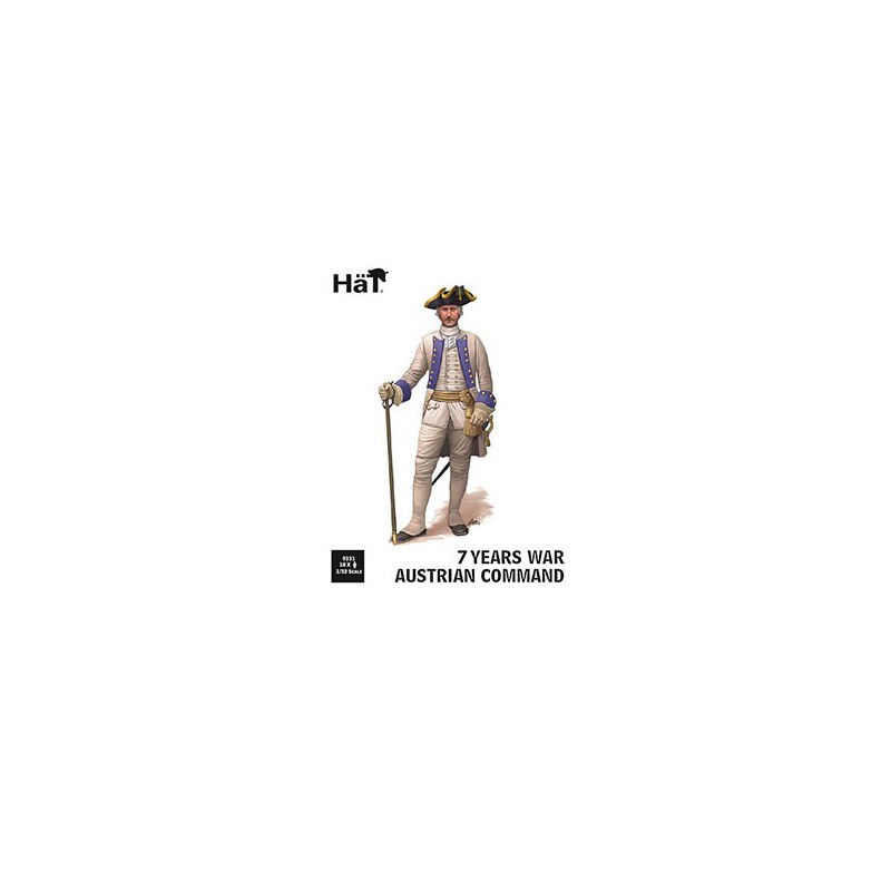 Figurine 7 Years War Austrian Command 1/32 | Scientific-MHD