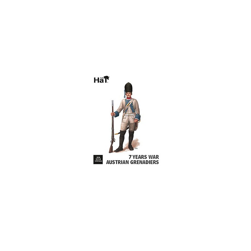 Figurine 7 Years War Austrian Grenadiers 1/32 | Scientific-MHD