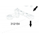 Part for thermal car all path 1/8 Servo/Sauve Servo connecting rod | Scientific-MHD