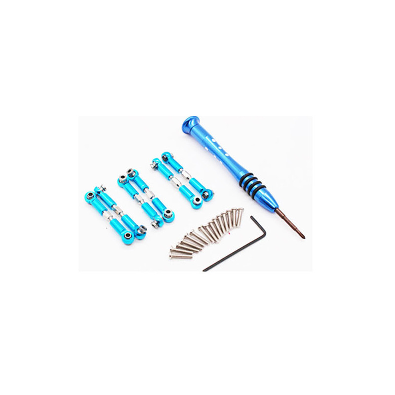 Part for Electric Buggy 1/18 ALU MHD Alu Biellettes | Scientific-MHD