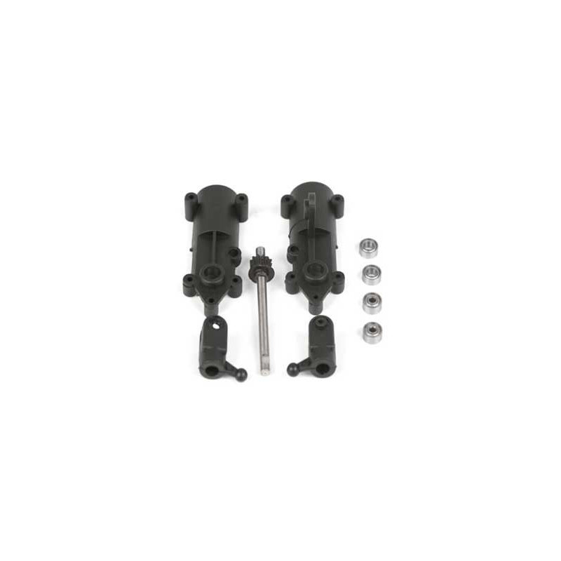 Piece for electric helicopter case + axis + pale ac | Scientific-MHD