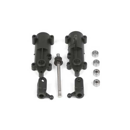 Piece for electric helicopter case + axis + pale ac | Scientific-MHD