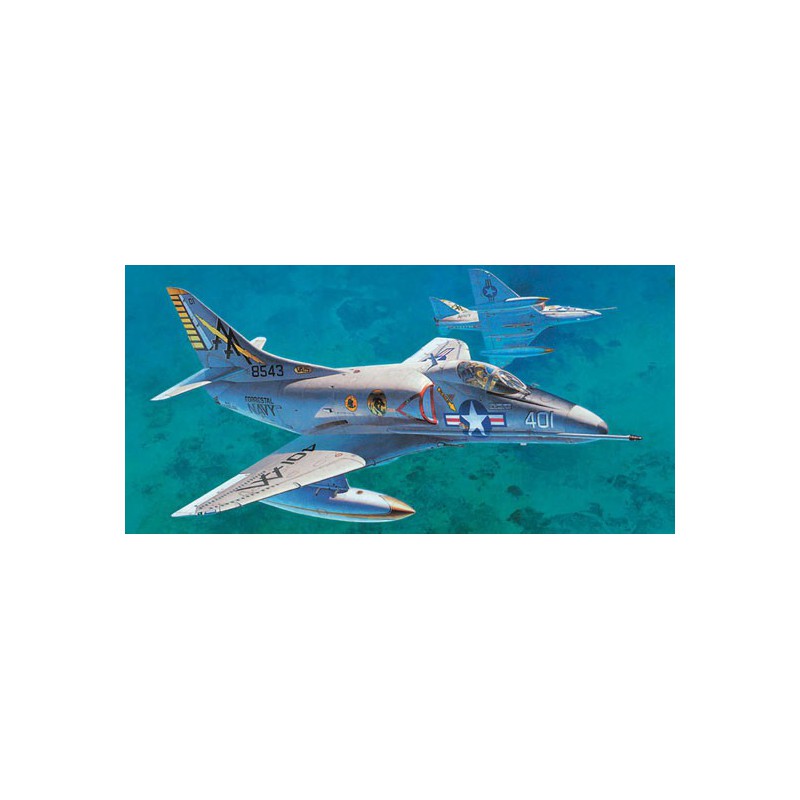 A-4C Skyhawk 1/48 plastic plane model | Scientific-MHD