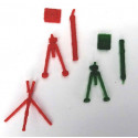 Africa Corps Mortar Squad 1/72 figurine | Scientific-MHD