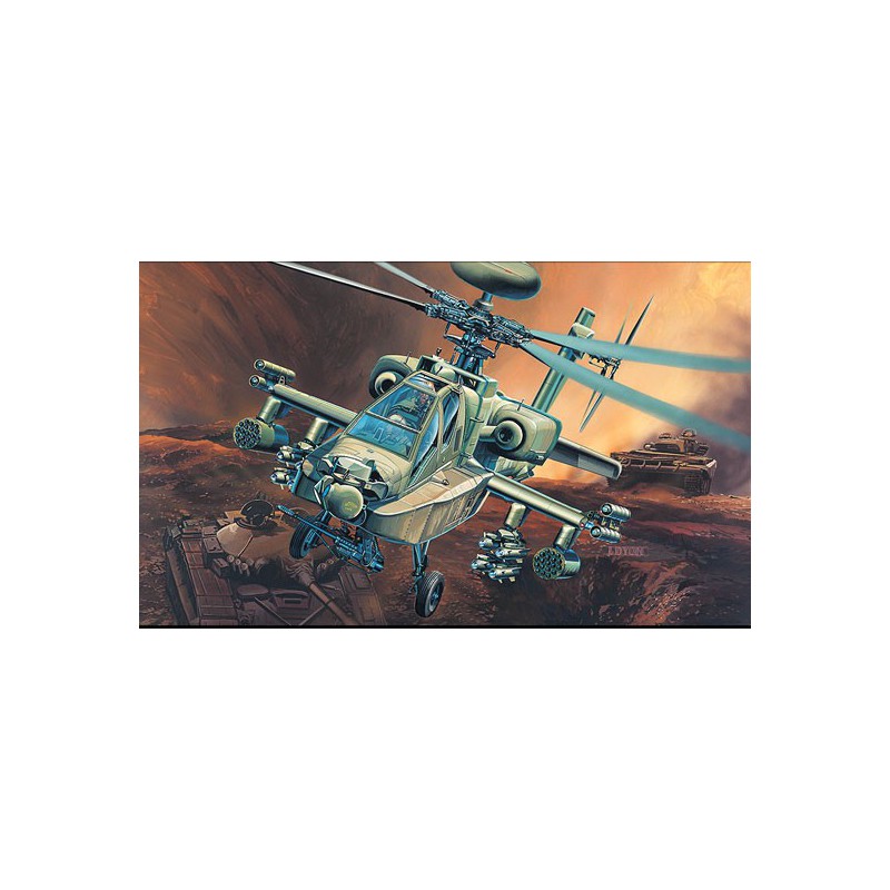 Plastic helicopter model AH-64D LONGBOW 1/48 | Scientific-MHD