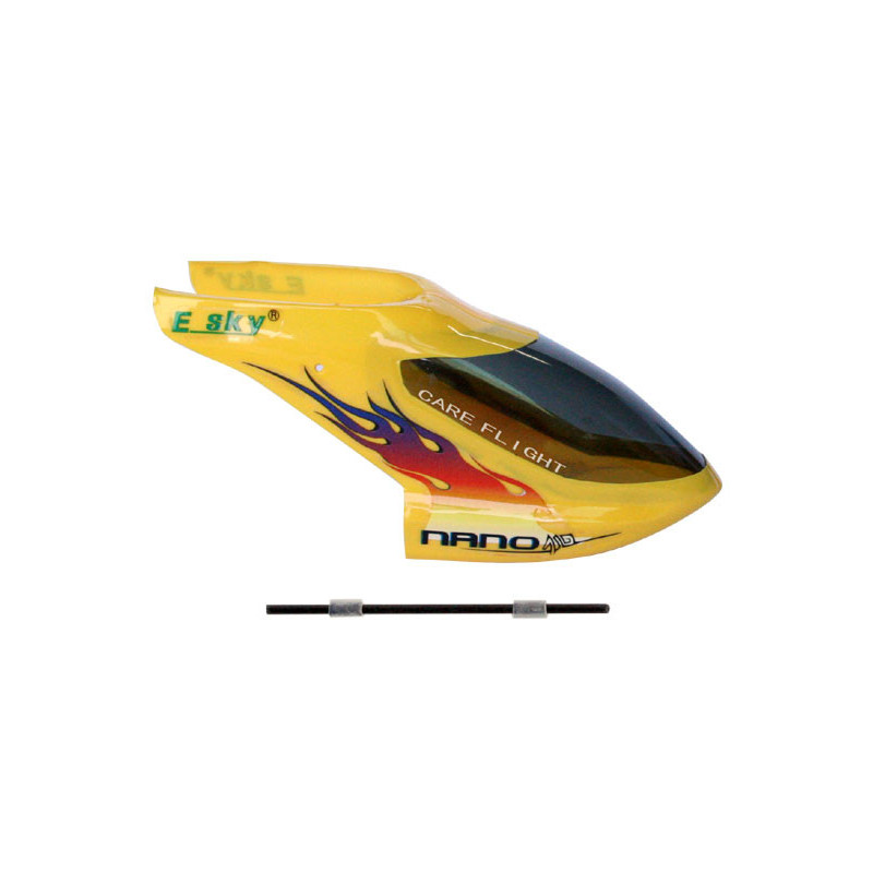 Piece for electrical helicopter Bulle yellow nano | Scientific-MHD