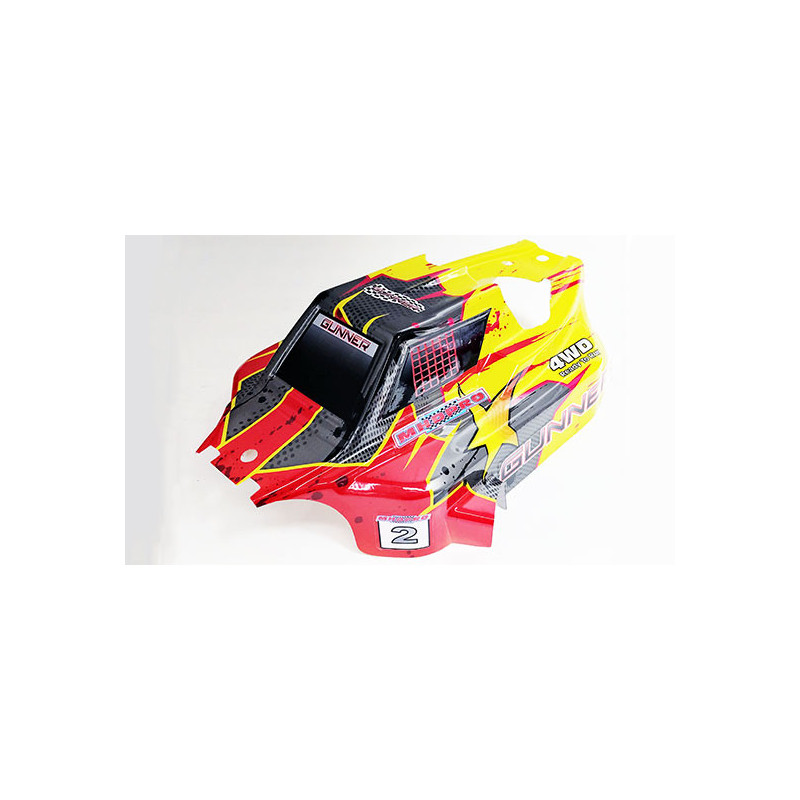 Part for thermal car all path 1/8 Carro Gunner V3 CP B | Scientific-MHD