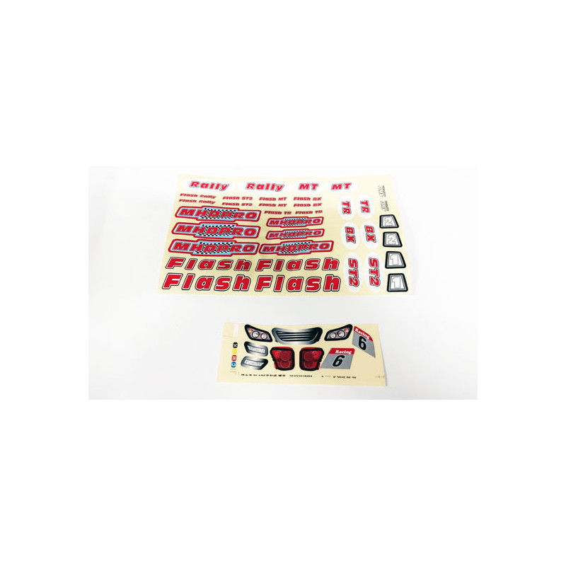 Part for thermal car all path 1/10 Carro. Red Flash St2 | Scientific-MHD