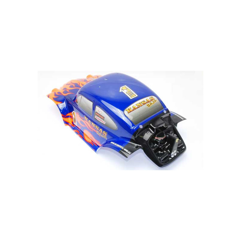 Electric car room all path 1/10 Carro. Kansas Baja Blue | Scientific-MHD