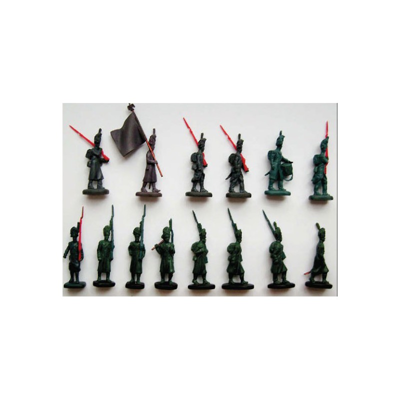 Old Guard on the March Napoleonic figurine | Scientific-MHD