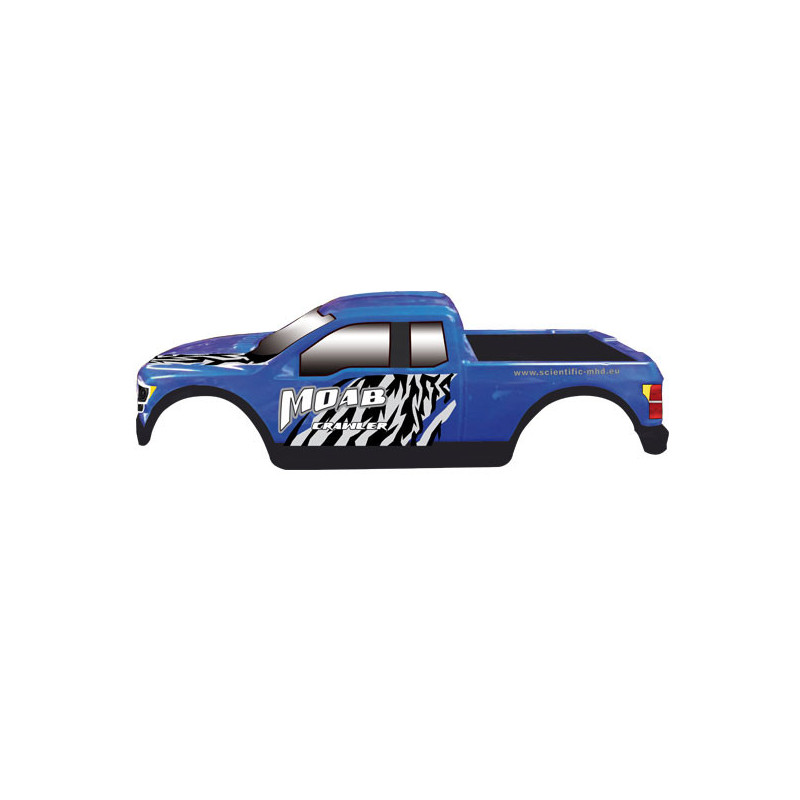 Electric car room all path 1/10 Blue body Moab Crawler | Scientific-MHD