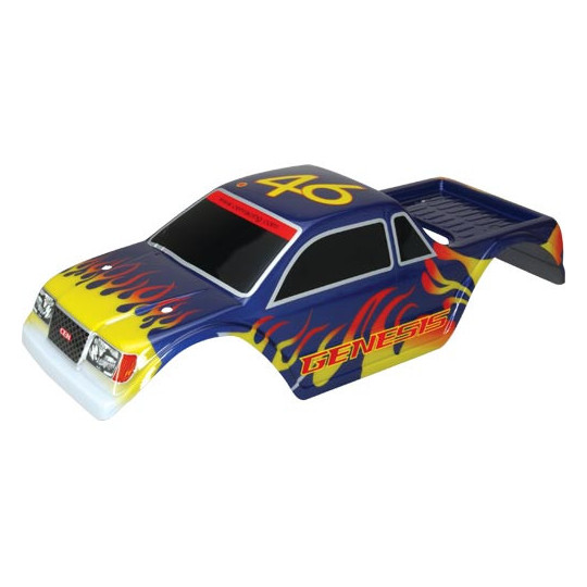 Piece for Monster Truck Thermal 1/16 GENESIS Violet bodywork | Scientific-MHD