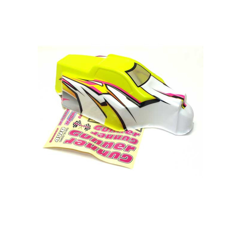 Part for thermal car all path 1/8 Gunner V1 painted bodywork | Scientific-MHD
