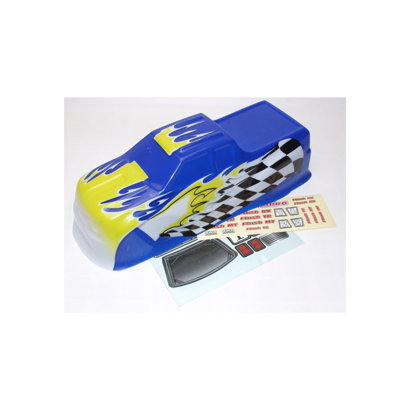 Electric car room all path 1/10 Painted monster bodywork | Scientific-MHD