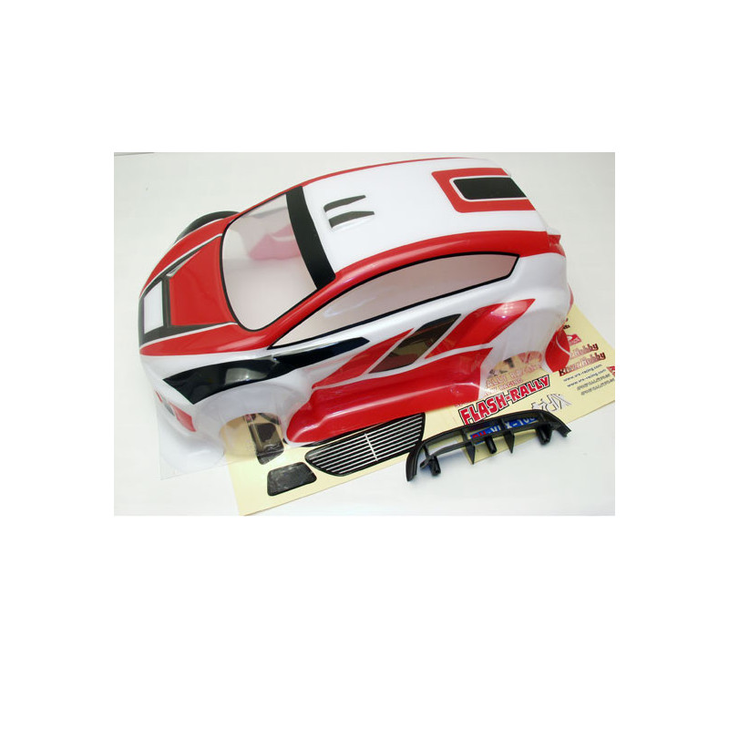 Electric car room all path 1/10 Painted Flash Rally bodywork | Scientific-MHD