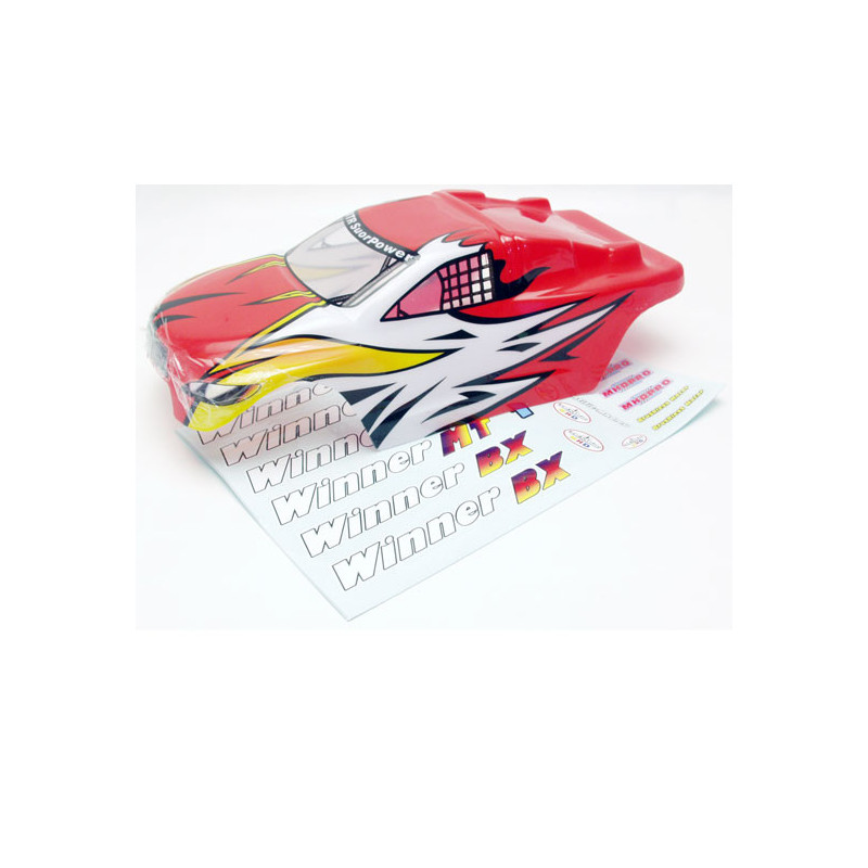 Electric car room all path 1/10 Red body 2 truggy | Scientific-MHD