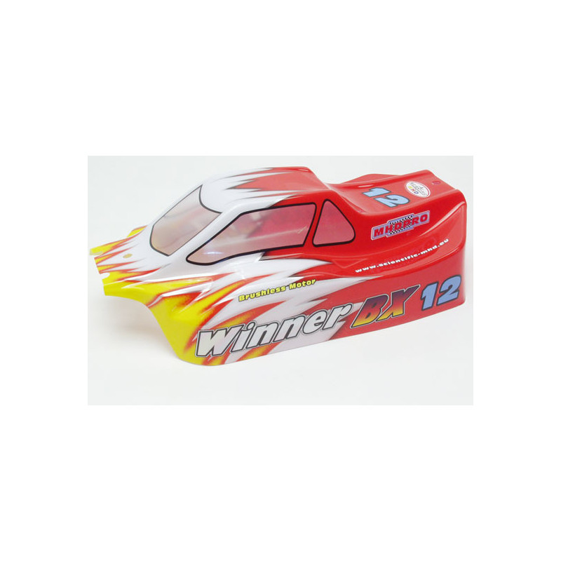 Part for thermal car all path 1/10 Buggy 1/10 red bodywork | Scientific-MHD