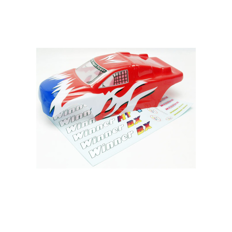 Electric car room all path 1/10 Red body Truggy 1/10 | Scientific-MHD