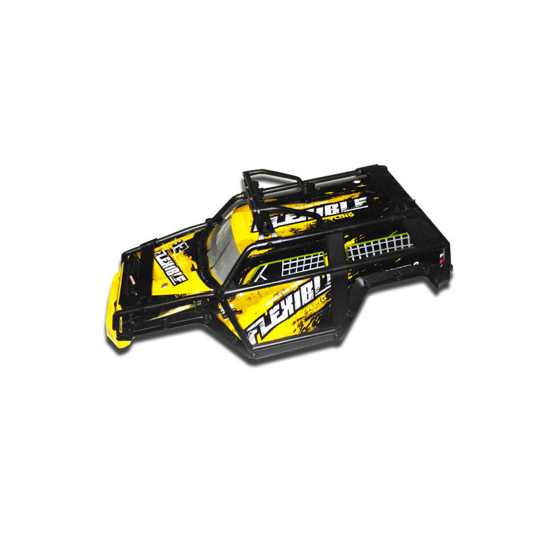 Electric buggy room 1/18 yellow SUV bodywork | Scientific-MHD