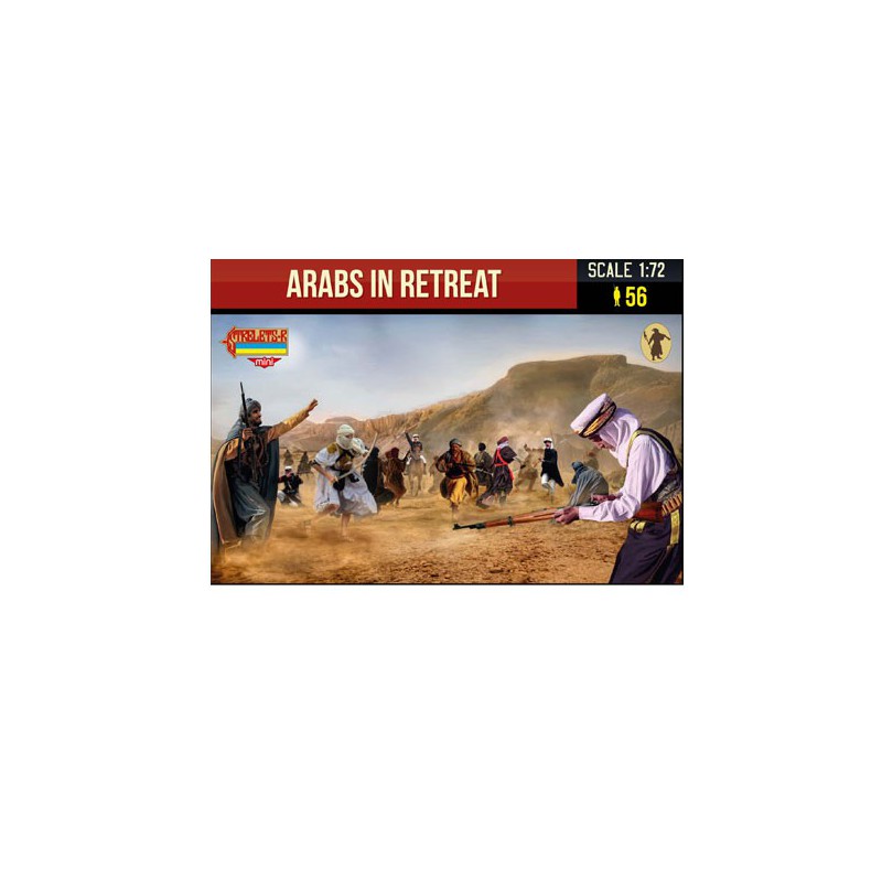 Arabs figurine in Retreat 1/72 | Scientific-MHD