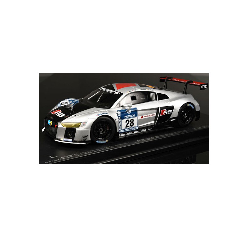 Miniature car Die Cast at1/18 Audi R8 LMS Belgian Audi Club Team 24h Nurb. 1/18 | Scientific-MHD