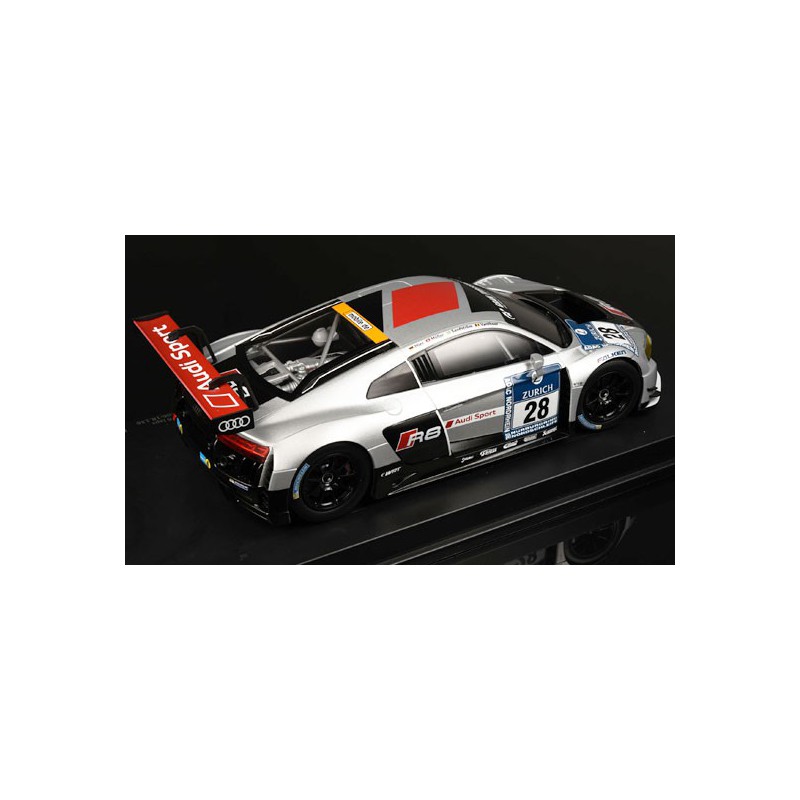 Miniature car Die Cast at1/18 Audi R8 LMS Belgian Audi Club Team 24h Nurb. 1/18 | Scientific-MHD