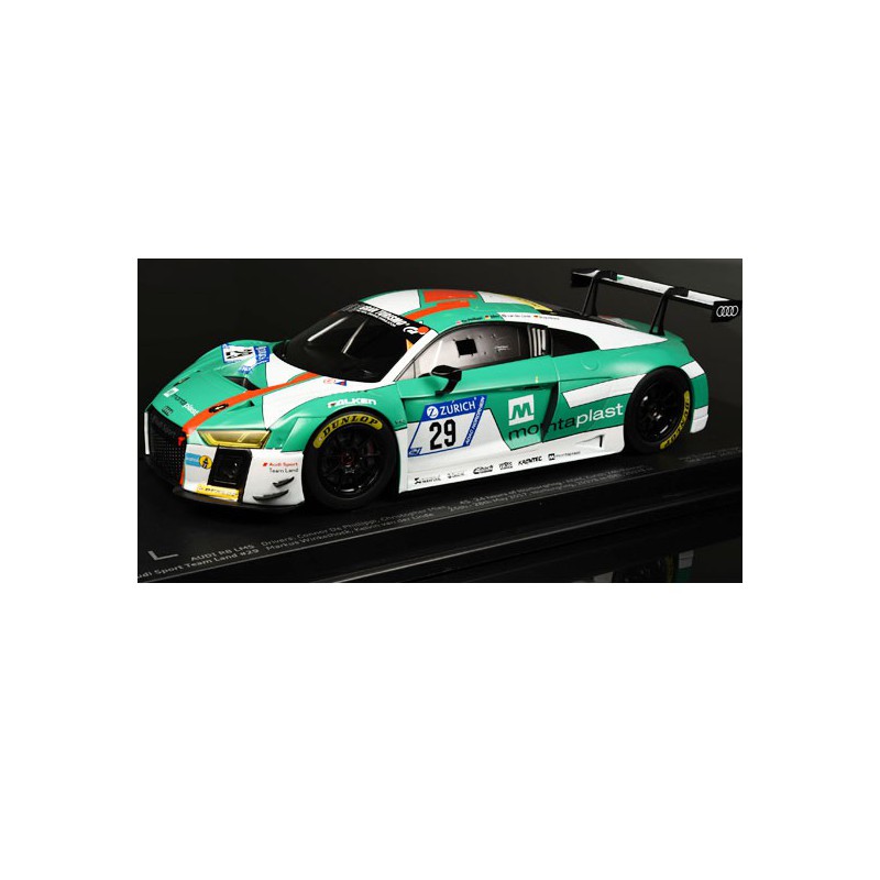 Miniature car Die Cast at1/18 Audi R8 LMS 24H Nurb 1/18 | Scientific-MHD