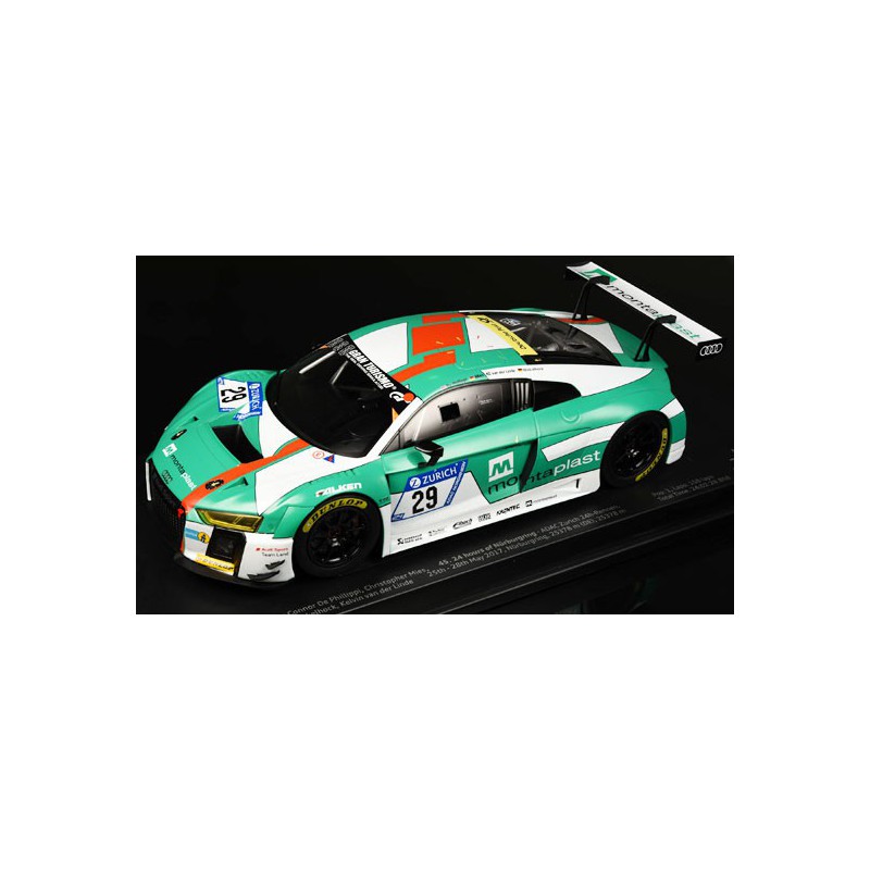 Miniature car Die Cast at1/18 Audi R8 LMS 24H Nurb 1/18 | Scientific-MHD