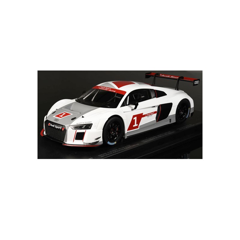 Miniature car Die Cast at1/18 Audi R8 LMS PRESENTATION CAR | Scientific-MHD