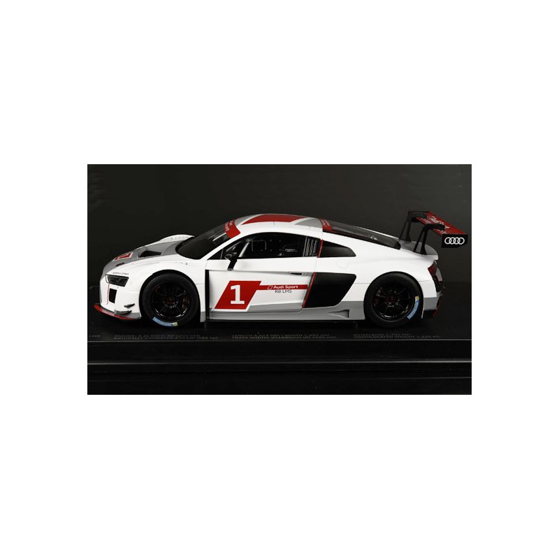 Miniature car Die Cast at1/18 Audi R8 LMS PRESENTATION CAR | Scientific-MHD