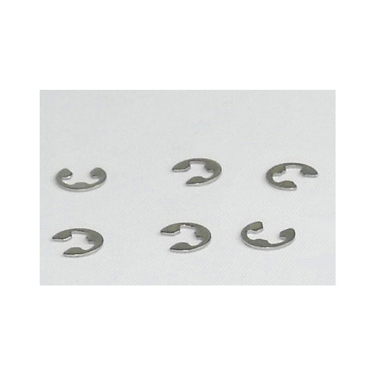 Electric car room all path 1/10 Clips in E D2.5 6pcs | Scientific-MHD