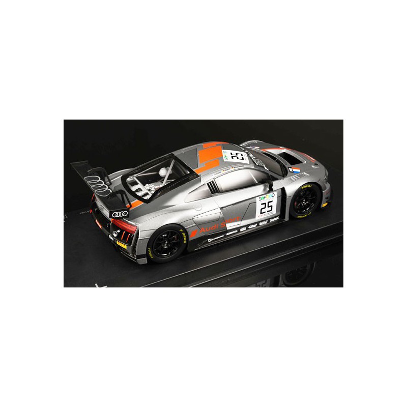 Miniature car Die Cast at1/18 Audi R8 LMS Saintebloc Racing 24h Spa 1/18 | Scientific-MHD