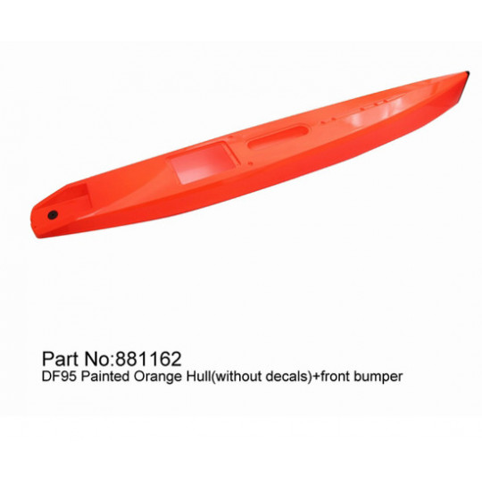 Part for radio -controlled sailboat DF95 orange shell | Scientific-MHD