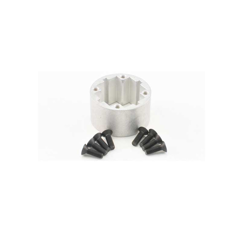 Part for thermal car all path 1/8 ALU differential body | Scientific-MHD